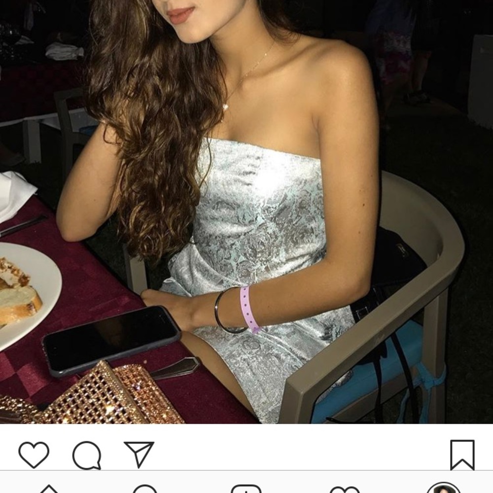 Tube top style dress